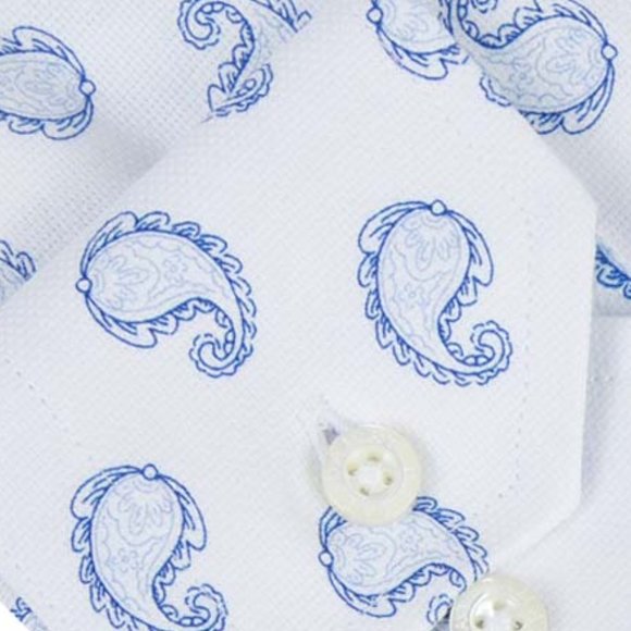 DAMAT Slim Fit Paisley Shirt - Picture 5 of 5